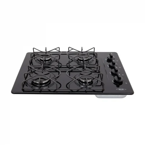 CUBIERTA DE EMPOTRAR ESMALTADA NEGRO 60X43CM GAS NATURAL HACEB / 9001646