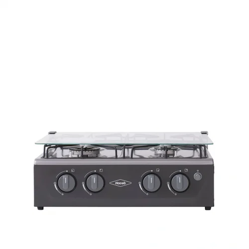 ESTUFA DE MESA AVELLANA V PLATA GAS NATURAL HACEB / 9001811