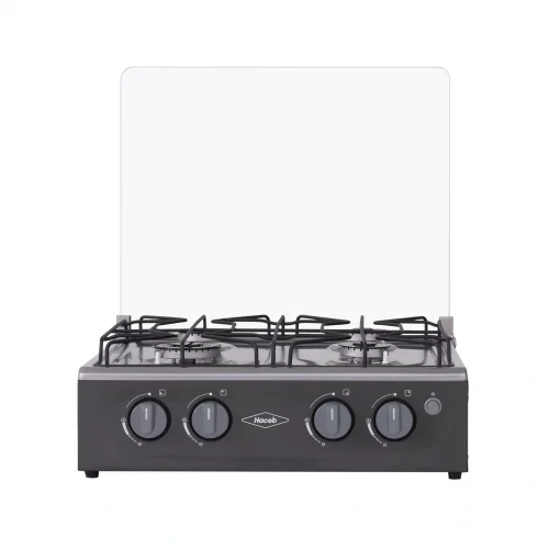 ESTUFA DE MESA AVELLANA V PLATA GAS PROPANO HACEB / 9001812
