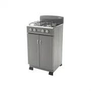 ESTUFA DE GABINETE ROMERO PLATEADO T GAS PROPANO HACEB / 9001902