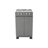 ESTUFA DE GABINETE ROMERO PLATEADO T GAS PROPANO HACEB / 9001902