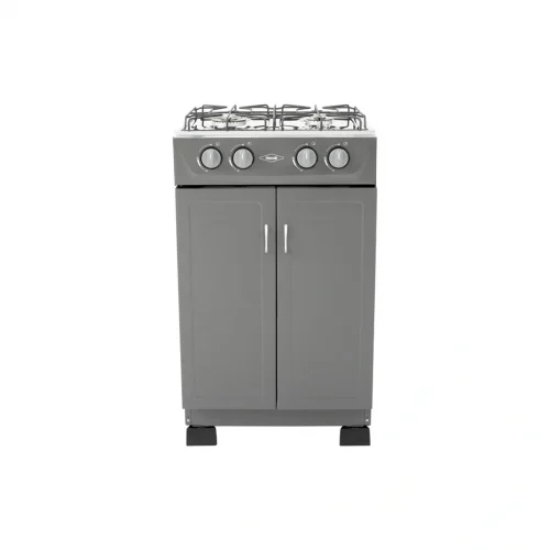 ESTUFA DE GABINETE ROMERO PLATEADO T GAS PROPANO HACEB / 9001902