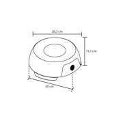 COCINETA COMINO 1 PUESTO GAS NATURAL HACEB / 9002078