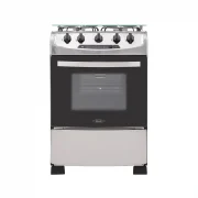 ESTUFA OREGANO 60CM NEGRA INOX GAS NATURAL HACEB / 9002107