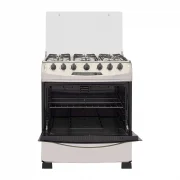 ESTUFA OREGANO 76CM NEGRA INOX GAS PROPANO HACEB / 9002114