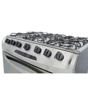 ESTUFA OREGANO 76CM NEGRA INOX GAS PROPANO HACEB / 9002114