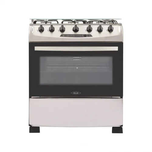 ESTUFA OREGANO 76CM NEGRA INOX GAS PROPANO HACEB / 9002114