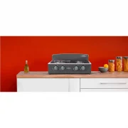 ESTUFA DE MESA AVELLANA TORRE MIXTA 3X1 PLATA GAS PROPANO HACEB / 9002120