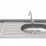 MESON 1,20M OVATA INOX POZUELO DERECHO HACEB / 9002230