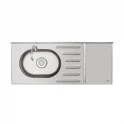 MESON 1,20M OVATA INOX POZUELO IZQUIERDO HACEB / 9002231