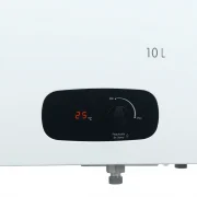 CALENTADOR DE PASO BAMBÚ TIRO FORZADO 10L BLANCO HACEB/ 9002237