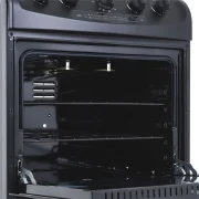 ESTUFA OREGANO 60CM VF NEGRA GAS NATURAL HACEB / 9002266