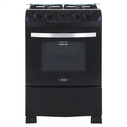 ESTUFA OREGANO 60CM VF NEGRA GAS PROPANO HACEB / 9002267