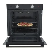 HORNO MIXTO TANDOORI 60CM 120V NEGRO GAS NATURAL HACEB / 9002300