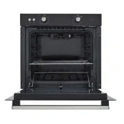 HORNO MIXTO TOFU 60CM 120V NEGRO GAS NATURAL HACEB / 9002302