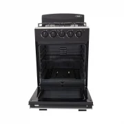 ESTUFA DE TORRE ROMERO NEGRA 50CM GAS NATURAL HACEB / 9002397