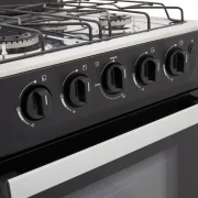 ESTUFA DE TORRE ROMERO NEGRA 50CMS GAS PROPANO HACEB / 9002398