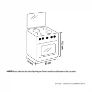 ESTUFA ROMERO NEGRA 50CM GAS PROPANO HACEB / 9002404