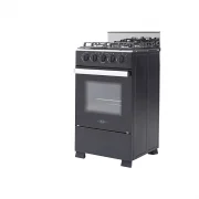 ESTUFA ROMERO CRISTAL 50CM NEGRA GAS NATURAL HACEB / 9002411