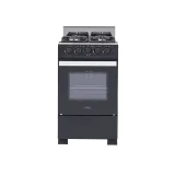 ESTUFA ROMERO CRISTAL 50CM NEGRA GAS NATURAL HACEB / 9002411
