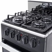 ESTUFA ROMERO CRISTAL 50CM NEGRA GAS PROPANO HACEB / 9002412