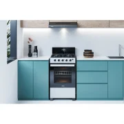 ESTUFA ROMERO CRISTAL 50CM INOX GAS NATURAL HACEB / 9002413