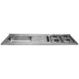 MESON 1,50M POZUELO IZQUIERDO GAS NATURAL HACEB / 9002641