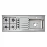 MESON 1.50M POZUELO DERECHO GAS NATURAL CON ENCEND. ELECTRICO HACEB / 9002642