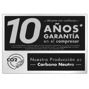 NEVERA FROST 250L TITANIO MANIJA INTEGRADA HACEB / 9002923