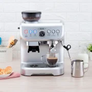 MAQUINA DE CAFÉ INOX CON MOLINO INTEGRADO HACEB / 9003082