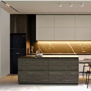 NEVERA INVERTER NO FROST 404L NEGRA MANIJA INTEGRADA HACEB / 9003112