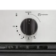 HORNO MIXTO 60CM PA 120V INOX NEGRO G. PROPANO HACEB / 9003168