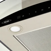 CAMPANA PENINSULA VIDRIO INOX NEGRO 60CM 3 VELOCIDADES HACEB / 9003203