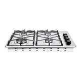 CUBIERTA DE EMPOTRAR INOX 60X43CM PLATINA GAS NATURAL HACEB / 9003284