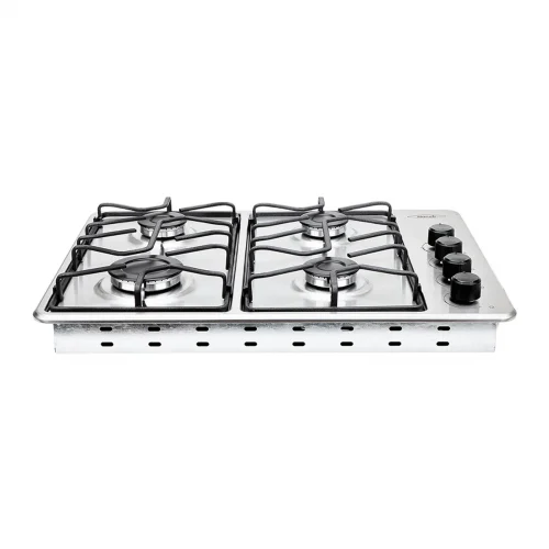 CUBIERTA DE EMPOTRAR INOX 60X43CM PLATINA GAS PROPANO HACEB / 9003285
