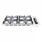 CUBIERTA DE EMPOTRAR INOX 60X43CM HIERRO FUNDIDO GAS NATURAL HACEB / 9003296