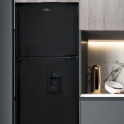 NEVERA INVERTER NO FROST 311L NEGRA MANIJA INTEGRADA HACEB / 9003439